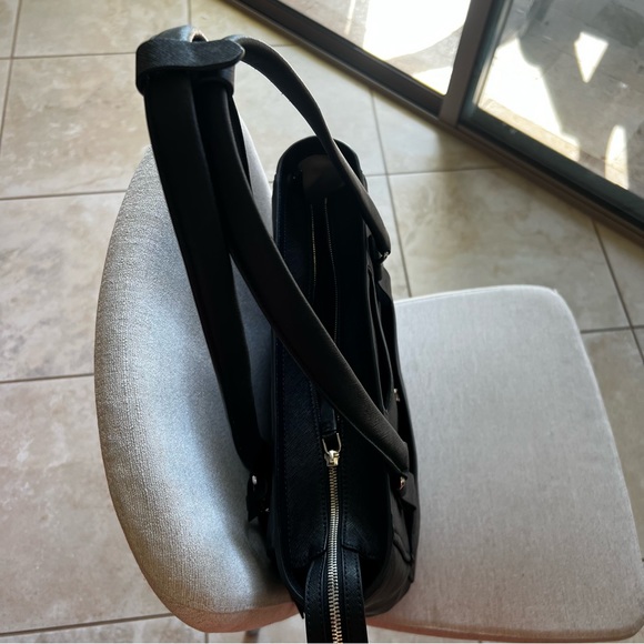 TUMI saffiano leather black tote bag - Picture 10 of 11